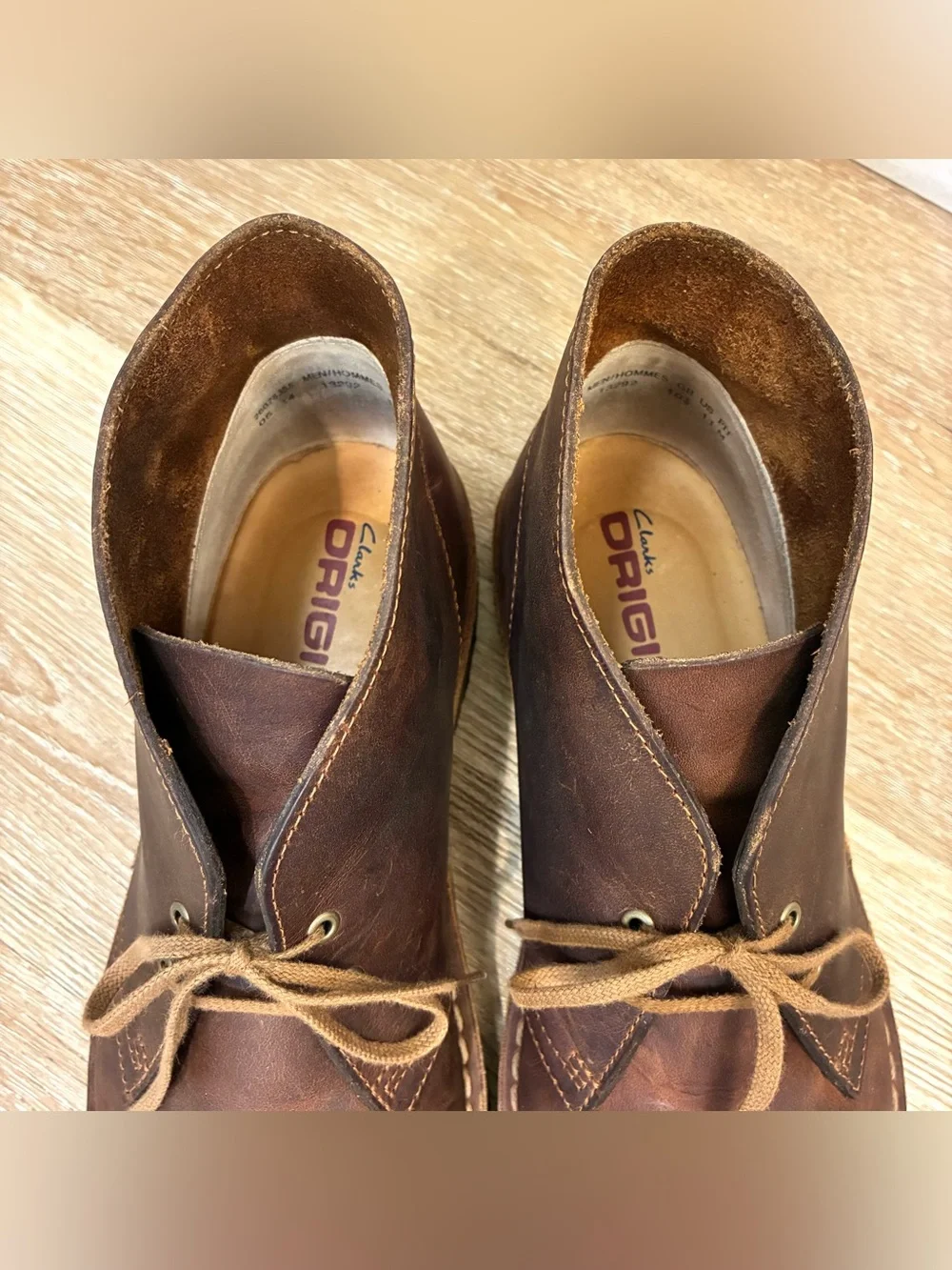 Clarks originals desert